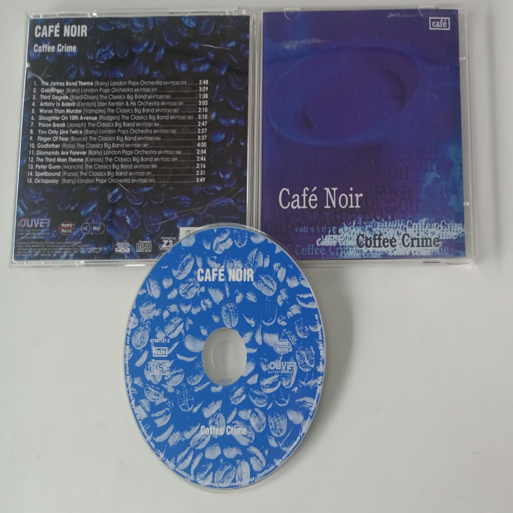 CD VÁRIOS ARTISTAS CAFÉ NOIR - COFFEE CRIME