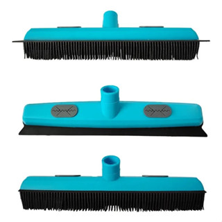 Vassoura Multiuso Emborrachada 2 em 1 Rodo Tira Pelos Pet Pó Poeira Salão Cabelereiro Sem Cabo em Oferta na Shopee