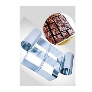 Cortador para brownie 4x4 cm com 4 pedaços em Oferta na Shopee