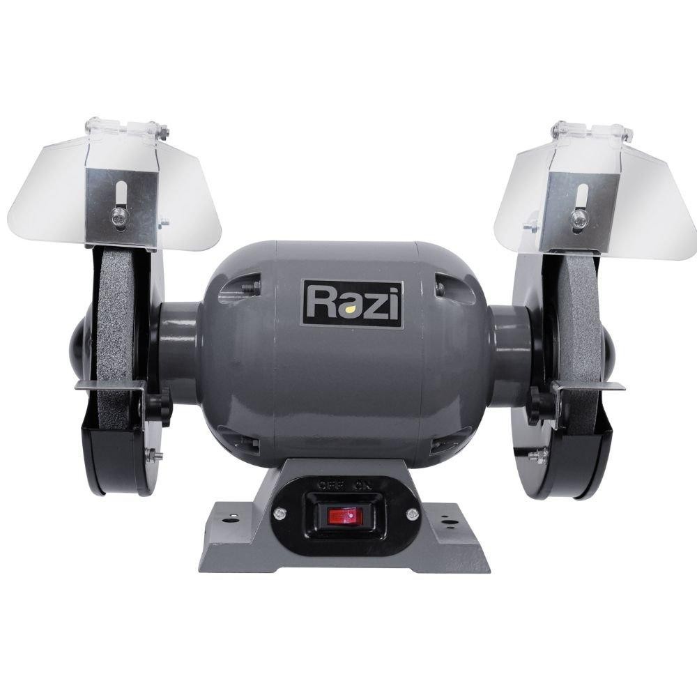 Moto Esmeril de Bancada 6 Polegadas 350W 220V 2 Rebolos 3450rpm - Razi