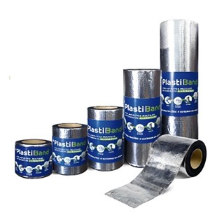 Fita Aluminio 5/10/15/20cmX10mX0,8mm Plastiband Dplastic em Oferta na Shopee