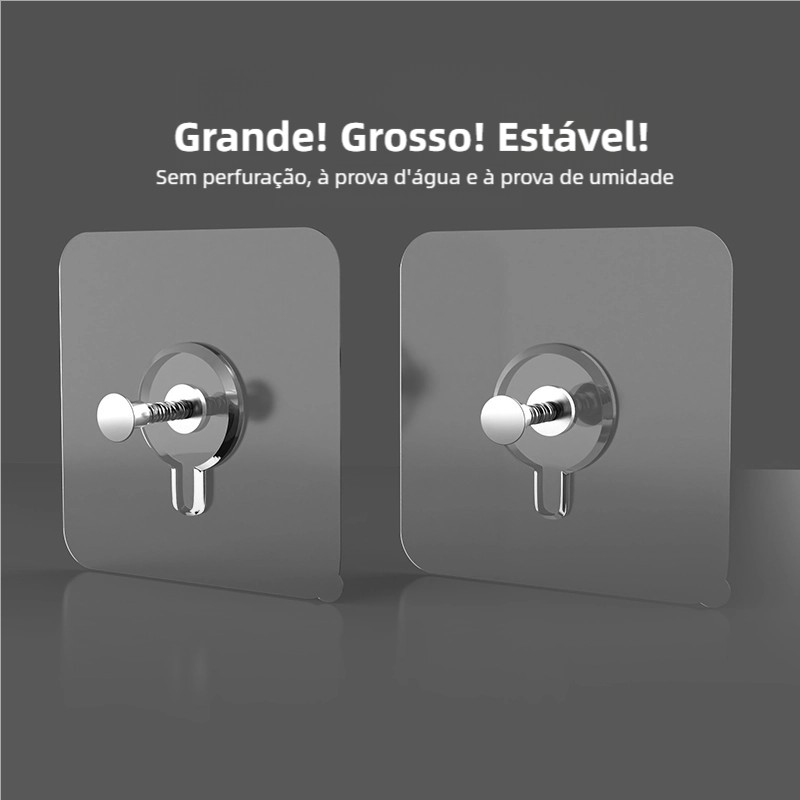 4 Peças Parafusos Sem Furos de Qualidade HIgh Ventosa Forte para Ferramentas de Banheiro e Cozinha em Oferta na Shopee