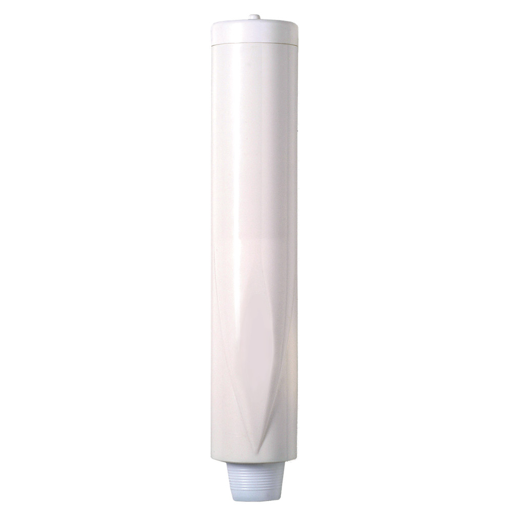 Dispenser Porta-Copo Para Copos Descartáveis de Café Clean Executiva Cor Branco - Premisse