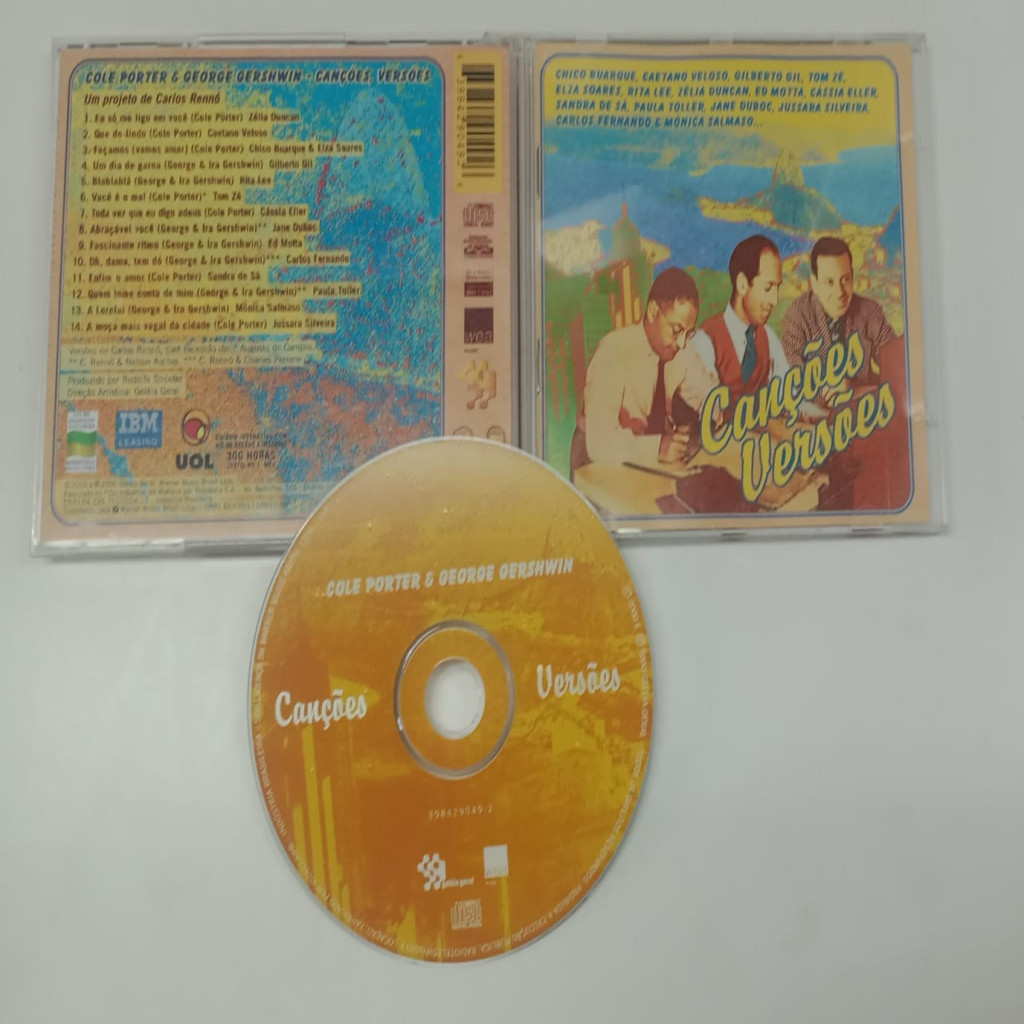 CD COLE PORTER E GEORGE GERSHWIN CANÇÕES VERSÕES
