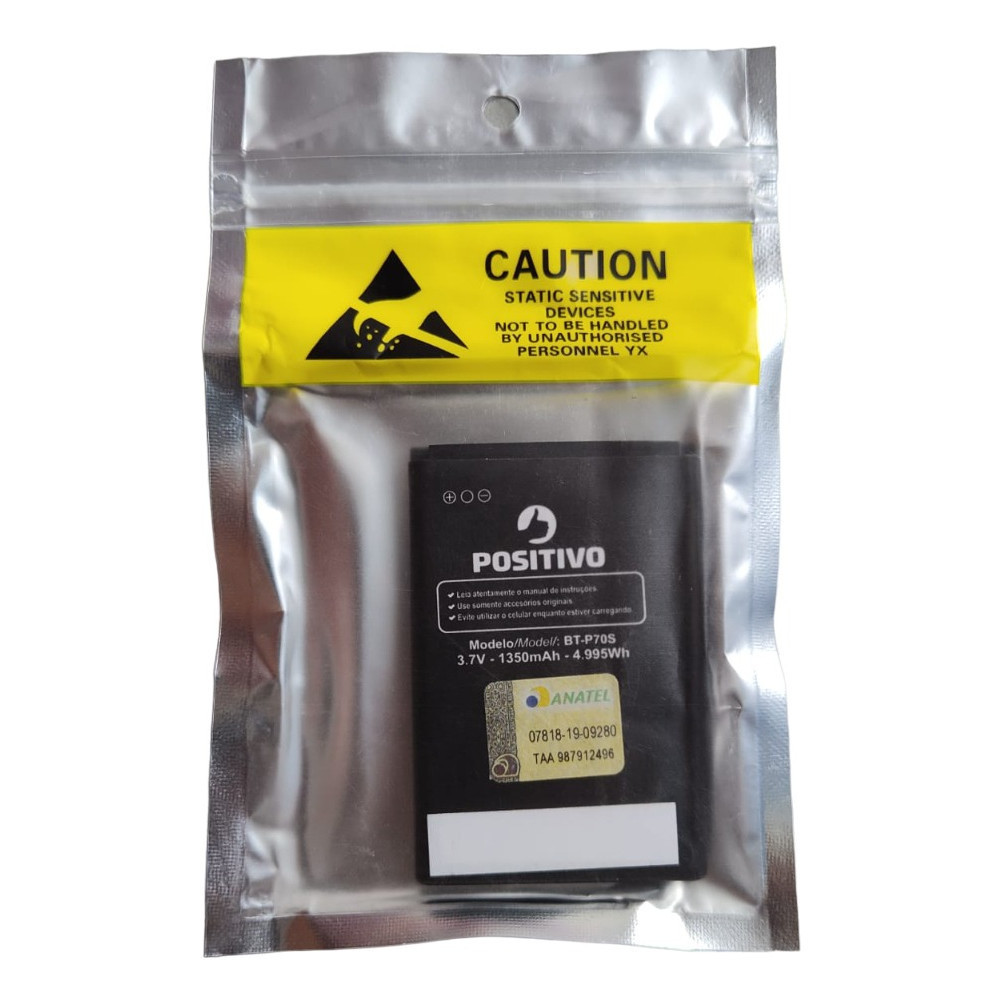 Ba-ter-ia Bt-p70s Positivo P70s Nova 1350mah + Garantia em Oferta na Shopee