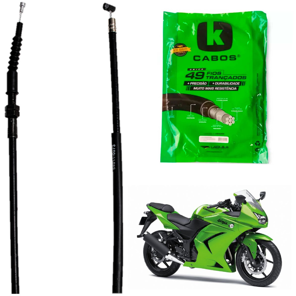 Cabo Embreagem Ninja 250r 2008 2009 2010 2011 Original em Oferta na Shopee