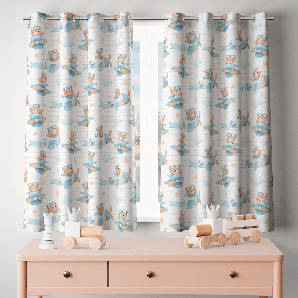 O que é Cortina Ursinho Aviador? Guia e Onde Comprar | BuscaProdutos