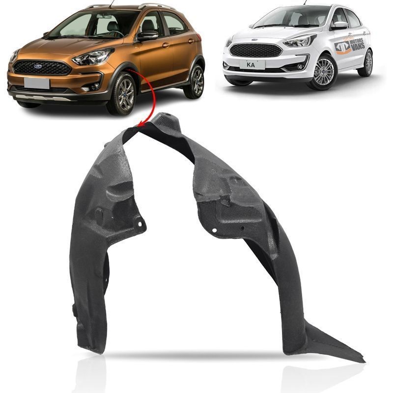 PARABARRO DIANTEIRO FORD KA 2012 A 2023 LADO ESQUERDO - 1897501