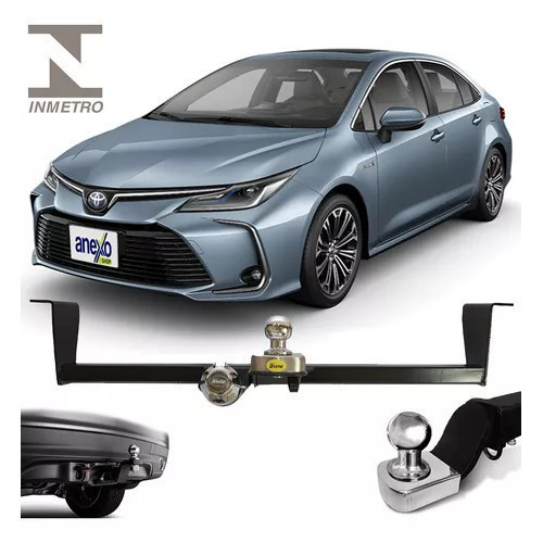 Engate Reboque Reforcel Fixo Toyota Corolla 2020 2021 2022 2023 2024 (EXCETO GR SP