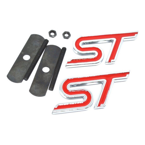 Kit Emblemas Grade St Ford Focus New Fiesta Ka Fusion Edge