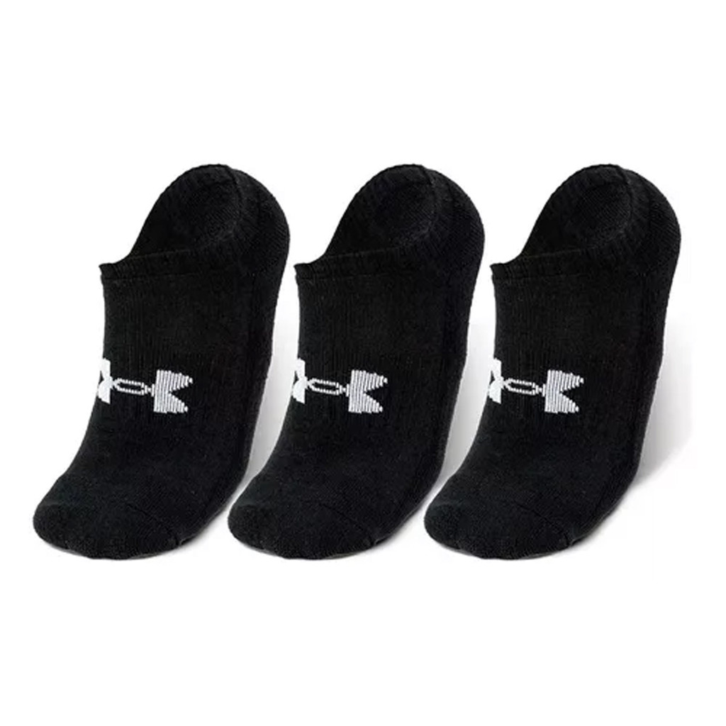 Kit 3 Pares de Meias Core Cotton Invisível Under Armour