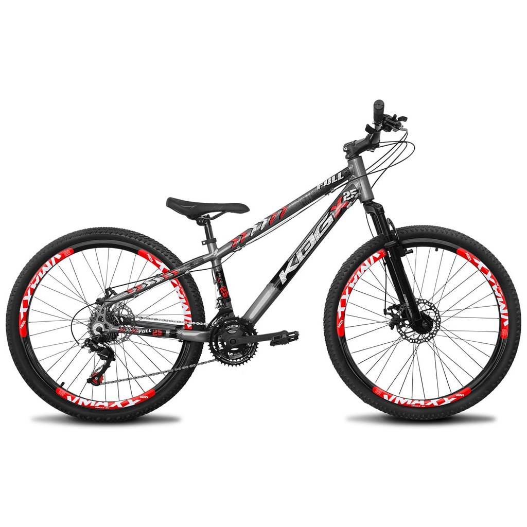 Bike Aro KOG Freeride Do Grau 21v Aro Vmaxx 26 Disco Tipo Viking X25 3x7 Marchas Freio a Disco