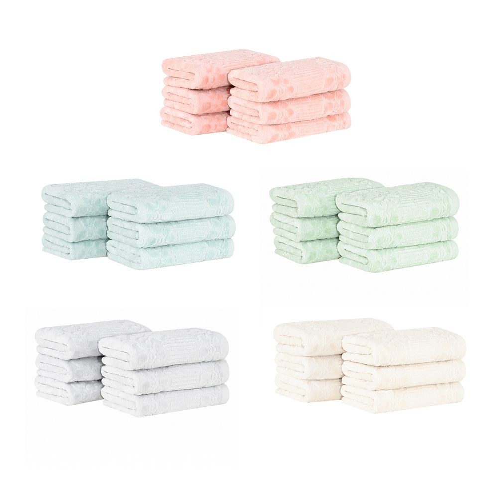 Kit 6 peças Toalha Lavabo Buddemeyer Lollipop - Home & Living