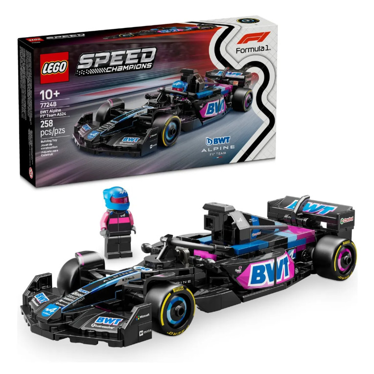 Lego Speed Champions Carro Bwt Alpine F1 Team A524 - 77248