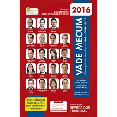 Vade Mecum 2016 - Legislação Selecionada Para OAB e ...