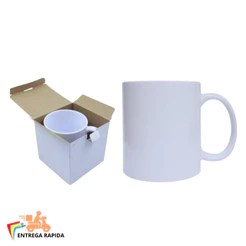 Caixa Caneca Branca + caixinha Para Sublimação Importada AAA