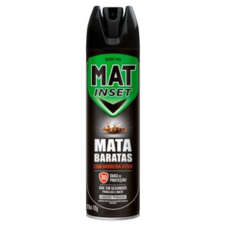 Inseticida Aerosol Mat Inset Mata Baratas 270ml - Embalagem com 12 Unidades em Oferta na Shopee