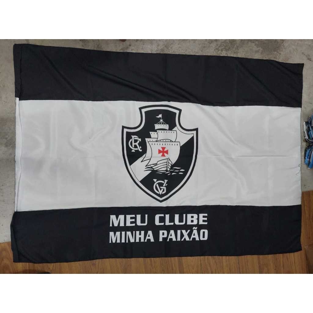 BANDEIRA DO VASCO DA GAMA GRANDE 100% POLIÉSTER - PRONTA ENTREGA!