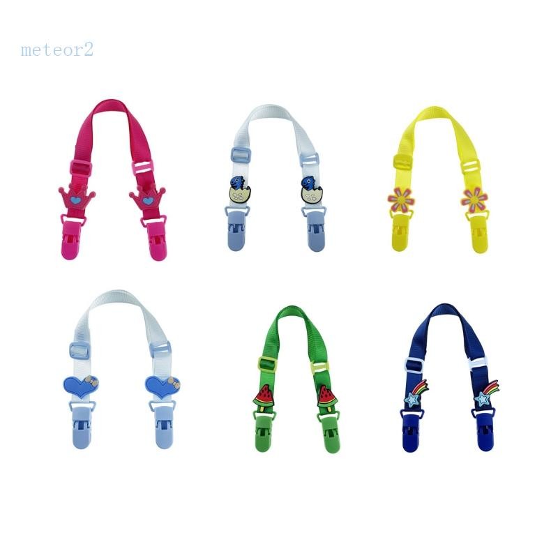 meteor2 Babador Bebê Clipe Fixo Suporte Toalha Saliva Cordão Lenço Suspensão Ajustável