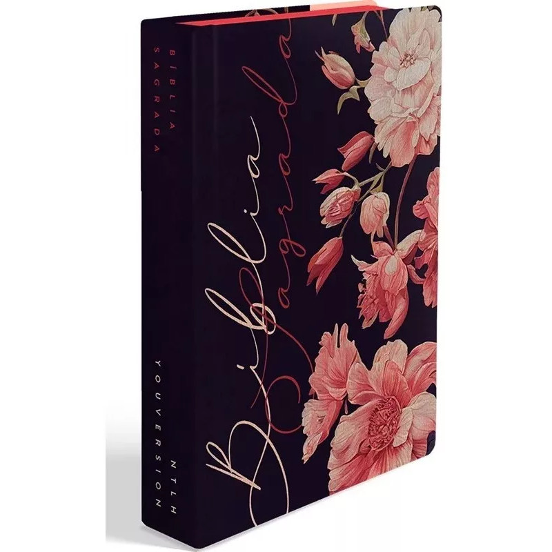 Bíblia NTLH You Version Jardim de Peônias em Oferta na Shopee