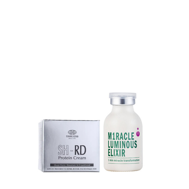 N.P.P.E. SH-RD Protein Creme Leave-in 10ml e Miracle Luminous Elixir Ampola 25ml