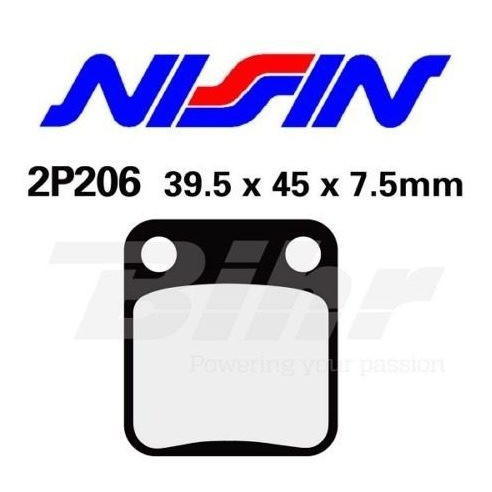 Pastilha De Freio Dianteira Honda Cr-80 - Nissin