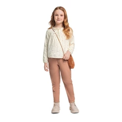 Bata de Manga Longa em Algodão para Menina Quimby