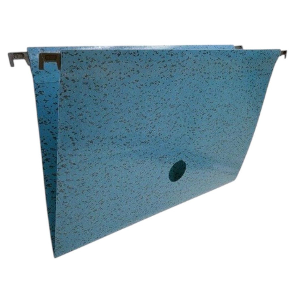 Pasta Suspensa Marmorizada Azul Plastificada C/ 10 Un em Oferta na Shopee