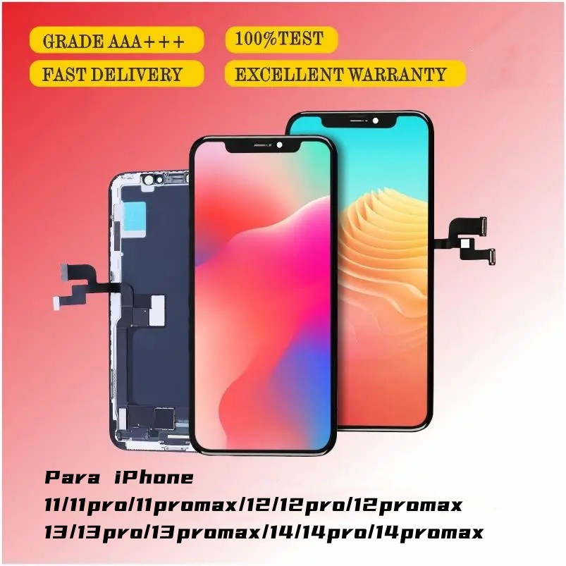 Premium Display Frontal Incell&Oled Tela Para iPhone X Xr Xs 11 12 13 14 Pro Max Nova Lcd Frontal Tela 100% Teste