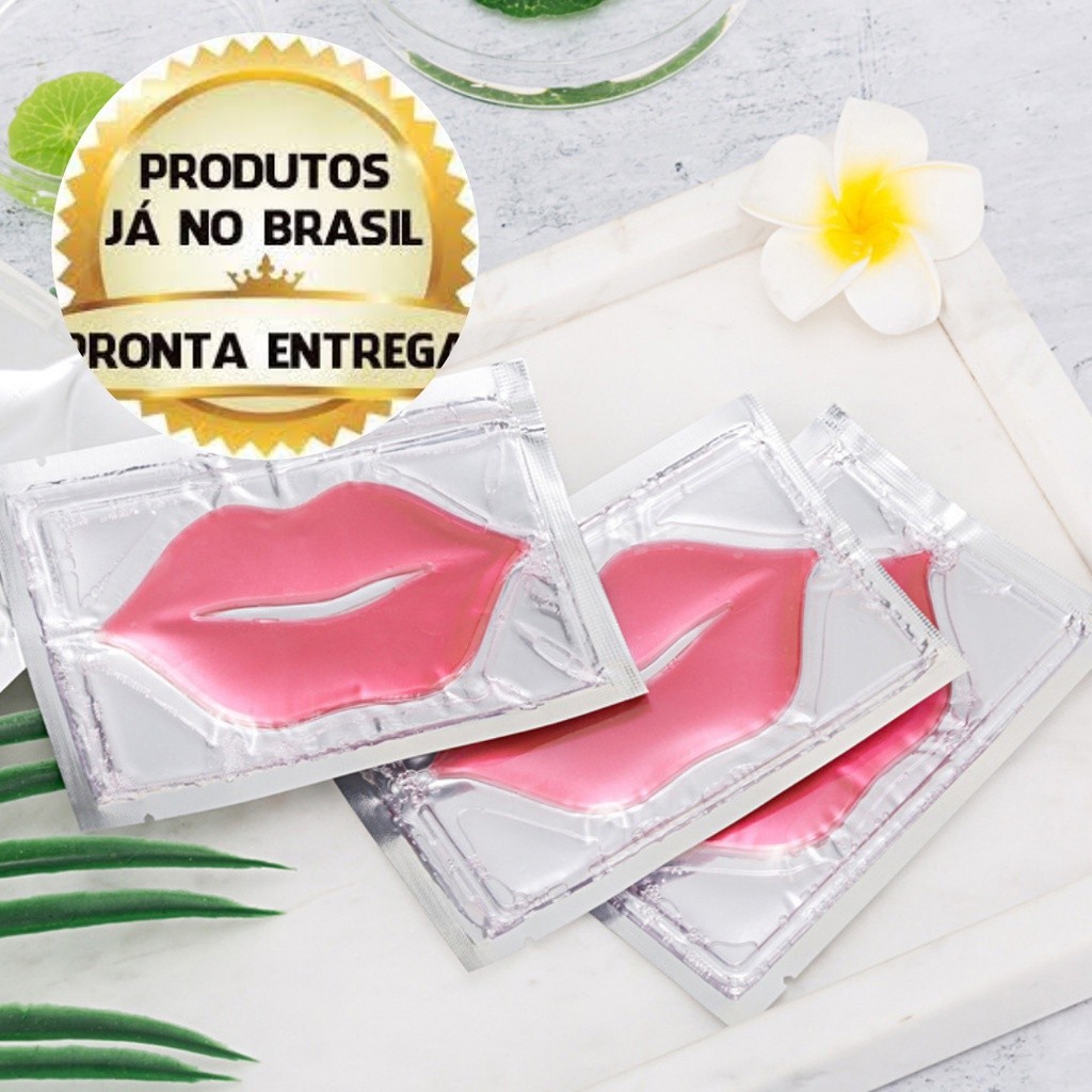 Kit 10/15/20 Máscara Labial DADIVA De Mel de colágeno com cristal hidratante para lábios em Oferta na Shopee