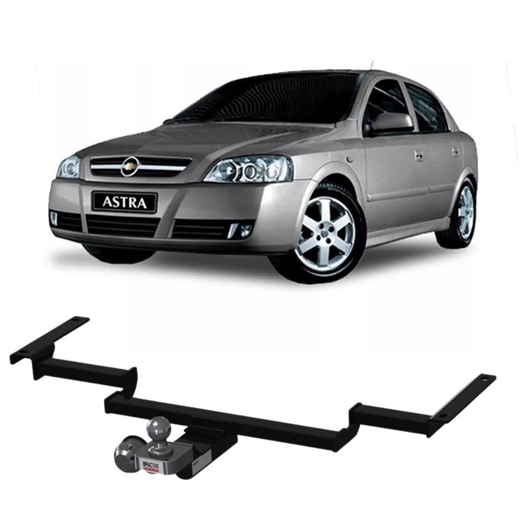 Engate Reboque Fixo Chevrolet Astra Hatch 1997 A 2012 Cap Carga 700kg Inmetro Bom tOP