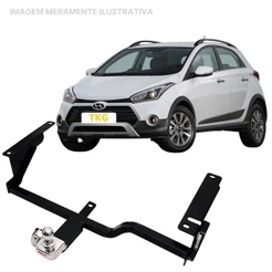 Engate Reboque Rabicho Fixo HB20 X 2016 a 2019 700Kg com tOP