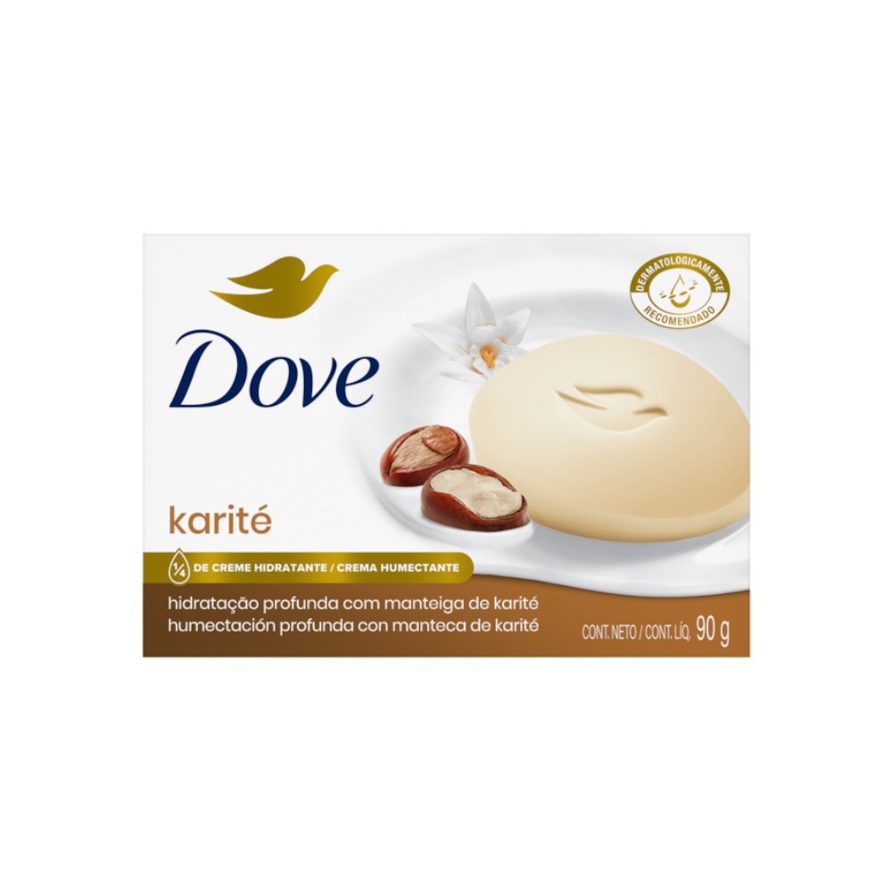 Sabonete Dove Karité e Baunilha 90G em Oferta na Shopee