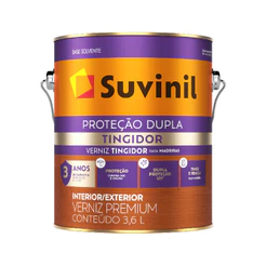 Verniz Proteção Dupla Tingidor Mogno Brilhante 3,6L Suvinil