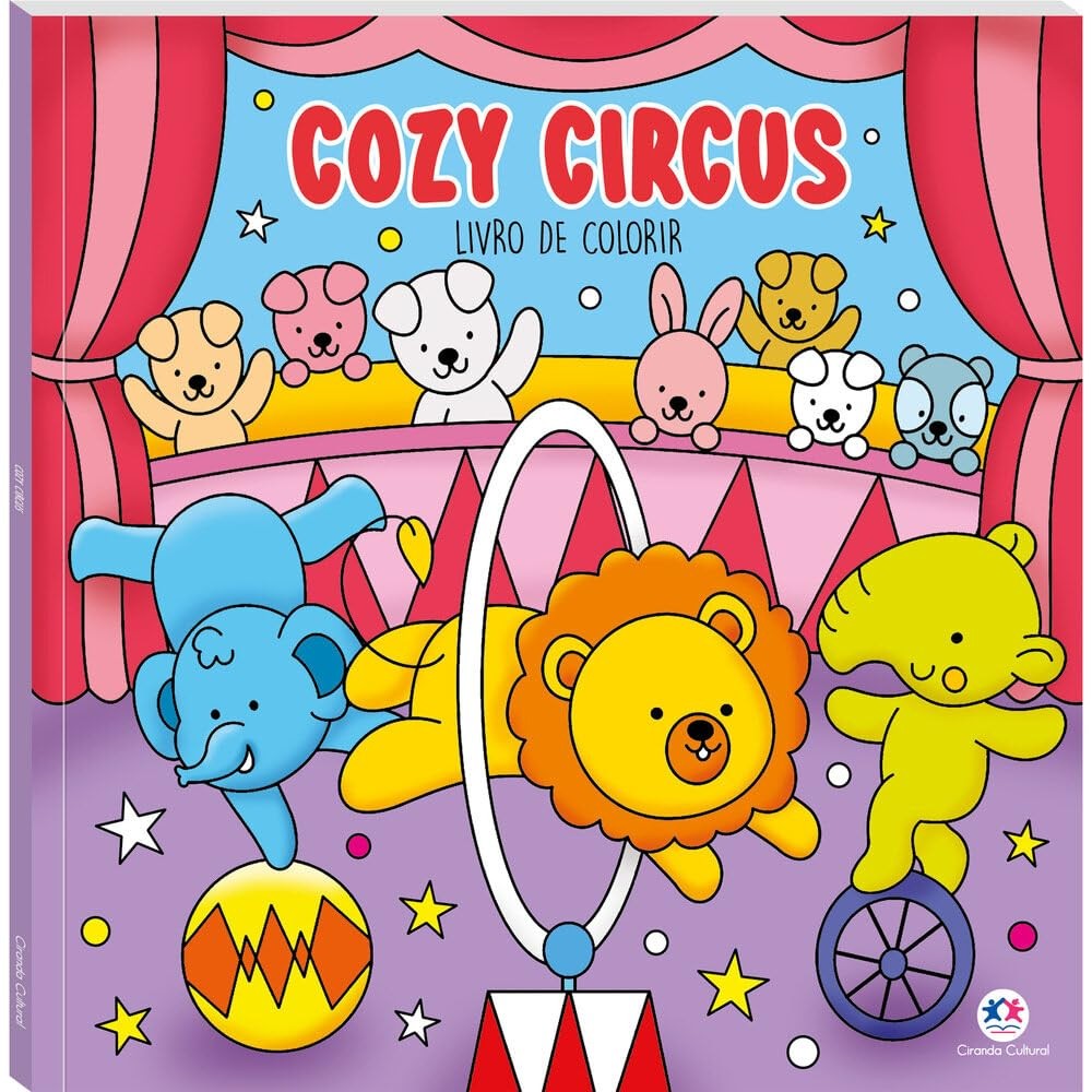 Cozy Circus | Para Colorir em Oferta na Shopee