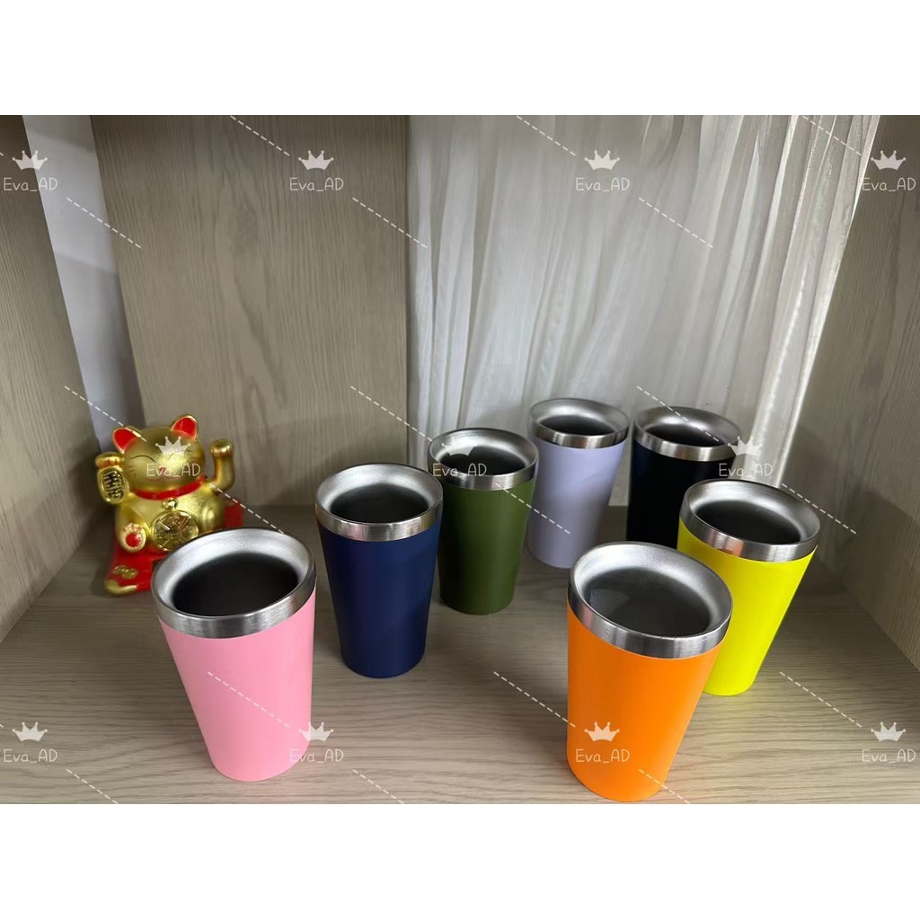 Mini caneca térmica portátil de aço inoxidável para cerveja 160ml