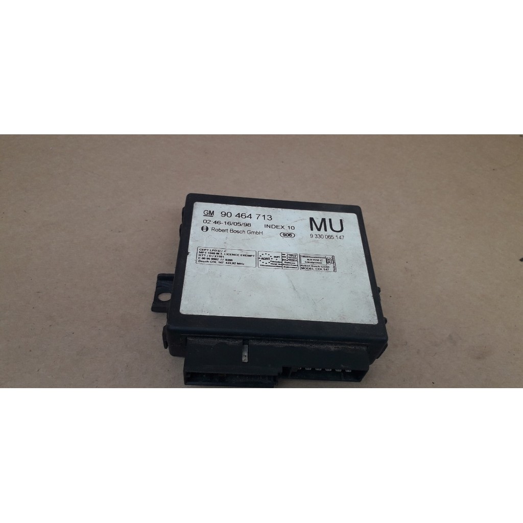 Modulo Conforto Central Alarme Vectra Original Gm 90464713