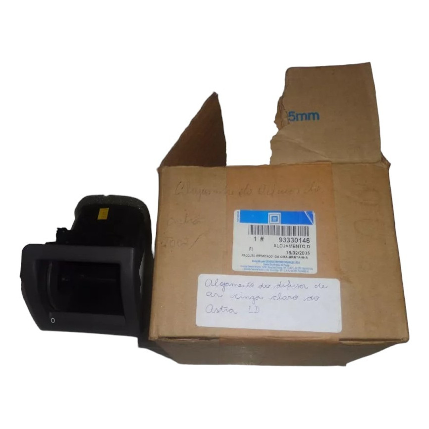 Carcaça Alojamento Do Difusor De Ar Lateral Direito Gm Astra