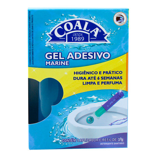 Aplicador Gel Adesivo Com Refil Coala Marine 37g