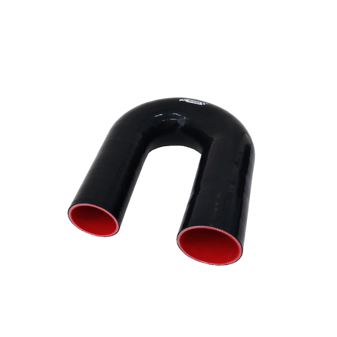 Mangote De Silicone 180° Preto / Azul 3" X 2'' 300mm