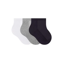 Kit 3 Pares de Meias Infantil Cano Curto Selene 1940-001