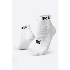 Meia Curta para Corrida HUPI Running Pro Run Branco