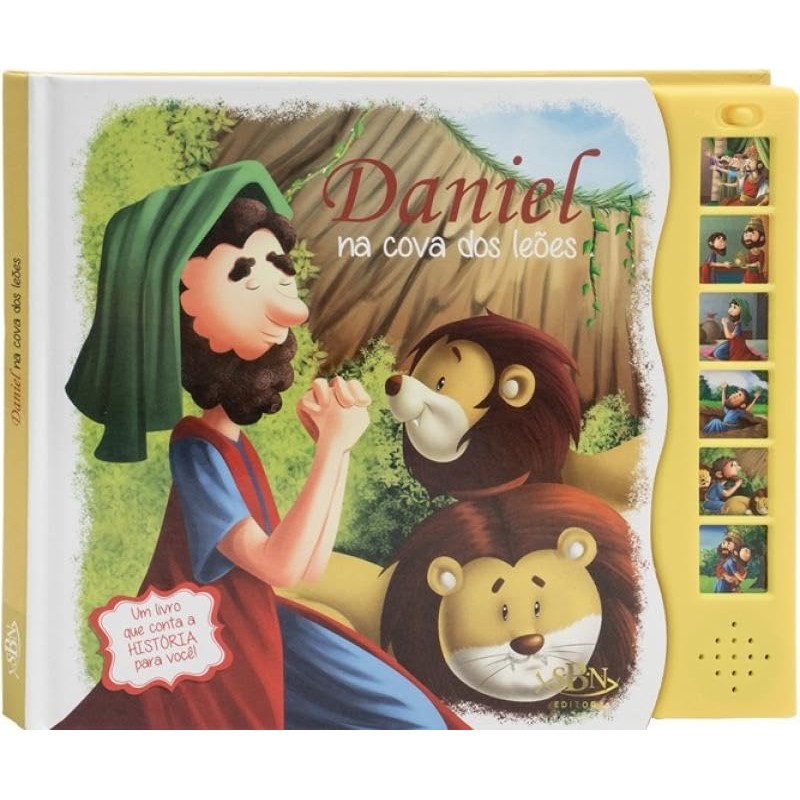 Livro Sonoro | Histórias da Bíblia: Daniel na Cova dos Leões