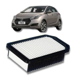 Filtro de Ar TA307 HYUNDAI HB20 WAR019.