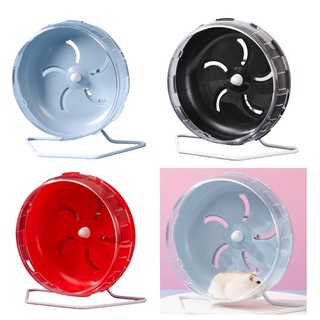 ELE Plástico Hamster Exercício Roda Mudo Correndo Rolo Brinquedo Para Pequenos Animais Diversão Gaiola Atividade De Corr