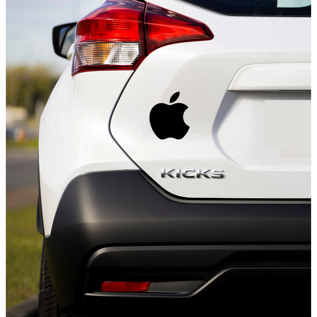 Adesivo Maçã Logo Modelo Apple em Oferta na Shopee