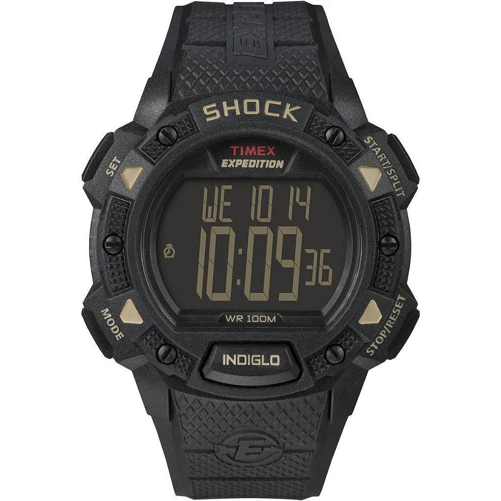 Relógio Timex Digital Expedition Shock Preto T49896