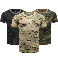 Camiseta Camuflada Masculina Com Estampa 3D De Manga Curta Ou Camisetas Casuais Gráficas Camufladas Grandes
