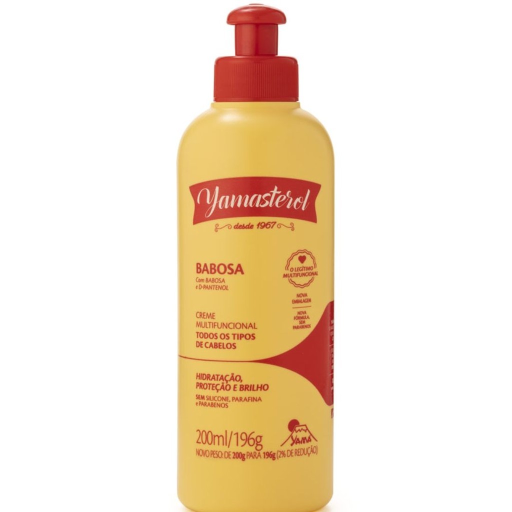 Yamasterol Babosa e D-Pantenol 200ml