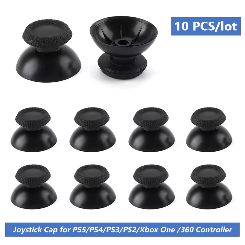 RUIPENGDA 10 Peças De Substituição Analógica Para PS5 PS4 PS3 PS2 Controlador Polegar Varas XBOX ONE/360 Tampas De Joyst